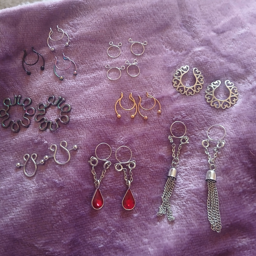 Faux Nipple Jewelry